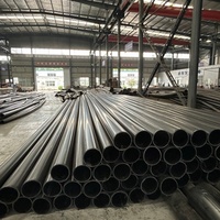 Tuyau extrudé UHMWPE ZHONGXIONG pour résidus miniers longue distance, étanche, à faible entretien, noir, usage industriel minier DN50-1000