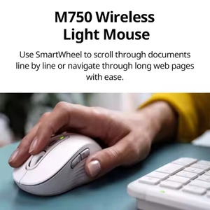 Sottile e leggero Logitech MK950 Wireless Dual Mode gioco tastiera e Mouse da ufficio Set - Product Image 6