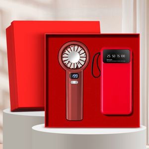 Ensemble Cadeau Électronique Personnalisé : Ventilateur et Batterie Externe 2-en-1 avec Logo et Couleurs sur Mesure pour Entreprises - Product Image 5