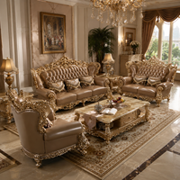Ensemble de canapés inclinables de luxe pour salon, style hôtelier turc, pour la maison