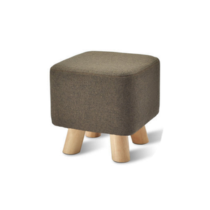 Taburete de pie de madera extraíble/taburete bajo/taburetes de reposapiés de sofá - Product Image 1