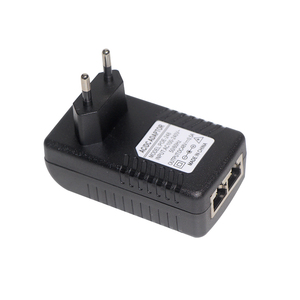 Bộ Chuyển Đổi <span class=keywords><strong>Ethernet</strong></span> <span class=keywords><strong>POE</strong></span> 12-48V 24W, Bộ Chuyển Đổi Nguồn Điện Thoại Lan IP 2 Cổng 10/100Mbps Đầu Phun <span class=keywords><strong>Poe</strong></span> - Product Image 2