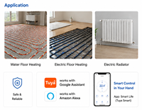 Termostato Inteligente Tuya con WiFi, Controlador de Calefacción, Desarrollo Personalizado OEM/ODM y Soporte para Pedidos al por Mayor