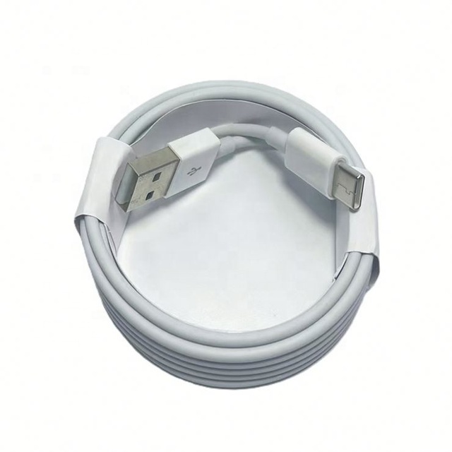 Heavy Duty Type-C to Metal Custom USB Fast Charge Cable Strain Relief Connector Durable Fast Charging Cord Flat Usb Cable