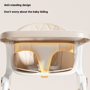 Sedia da pranzo per bambini con ruote moderna per bambini 0-6 anni - Product Image 4