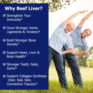Private Label ODM Grass-Fed Beef <b>Liver</b> Capsules Dietary <b>Supplement</b> Promote <b>Liver</b> Kidney Healthy and Support Brain Function - Product Image 3