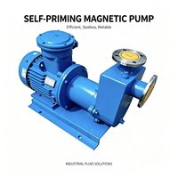 Pompe à entraînement magnétique auto-amorçante en acier inoxydable 1,1 kW, résistante à la corrosion, pour distribution de fluides, fabrication sur mesure en gros