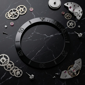 นาฬิกาดำน้ำ 007 ขนาด 38 มม. หน้าปัดเงา พร้อมขอบเซรามิกสีดำ อะไหล่นาฬิกา - Product Image 3