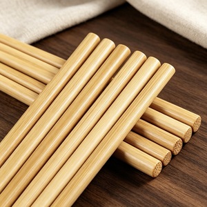 ตะเกียบไม้ไผ่ทรงกลม24ซม. สำหรับร้านอาหารและหม้อร้อน - Product Image 5