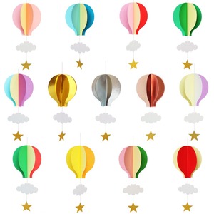 Decoración <span class=keywords><strong>de</strong></span> Papel Tridimensional <span class=keywords><strong>para</strong></span> Fiestas <span class=keywords><strong>de</strong></span> Cumpleaños y Festivales 2026, Adorno Colgante <span class=keywords><strong>para</strong></span> Decoración <span class=keywords><strong>de</strong></span> Jardín <span class=keywords><strong>de</strong></span> Infancia - Product Image 1