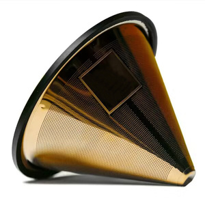 304 thép không gỉ tay đấm Titan mạ cà phê lọc lưới 800 lưới thép không gỉ lọc cà phê - Product Image 1