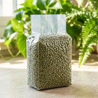Sacs sous vide transparents ECO de qualité alimentaire pour l'emballage des haricots mungo, logo personnalisé, vente en gros
