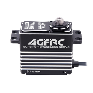 AGFRC 74Kg Alto Torque 0.125s 4BB 8.4V 2S HV Engranaje de Acero Digital Programable 4 Polos Sin Escobillas 25T STD Piezas para Avión RC - Product Image 3