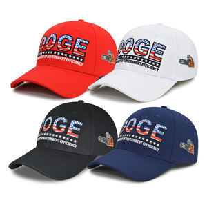 Casquettes de sport en gros avec slogan personnalisé DOGE, casquettes de baseball brodées sur mesure, chapeaux de soleil pour sports de plein air - Product Image 1