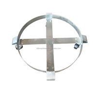 Chariot à barils ergonomique portable, capacité de 450 kg, roues en caoutchouc, chariot robuste pour barils OEM, idéal pour les tâches de réparation en atelier