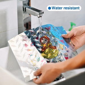 Vizlent Vinyl <b>Sticker</b> <b>Paper</b> for Inkjet <b>Printer</b> Holographic Self Adhesive Labels Eco-Friendly Durable Slit Roll - Product Image 3