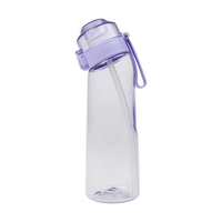Meilleures ventes de bouteilles d'eau en plastique avec logo personnalisé parfum à boire saveur de fruits tasse à air avec dosette de saveur