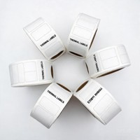 Etiquetas Térmicas Directas Removibles, Libres de BPA, 2x1 3x2 4x6 Pulgadas, Adhesivo Sin Residuos, para Impresoras Zebra, Brother, DYMO
