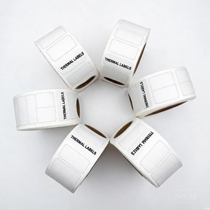 Etiquetas Térmicas Directas Removibles, Libres de BPA, 2x1 3x2 4x6 Pulgadas, Adhesivo Sin Residuos, para Impresoras Zebra, Brother, <span class=keywords><strong>DYMO</strong></span> - Product Image 1