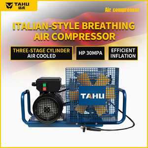 <span class=keywords><strong>Compresseur</strong></span> d'air respiratoire portable <span class=keywords><strong>à</strong></span> <span class=keywords><strong>piston</strong></span> TAHU NRX-100IS avec arrêt automatique, moteur, débit de 100 L/min, pression de 225/330 BAR - Product Image 5