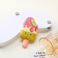 XL IJsjes Fruit Squishy Slow Rising Knijp Speelgoed Anti-Stress PU Materiaal Rugzak Decoratie Groothandel Fidget Volwassenen Sensorisch Speelgoed