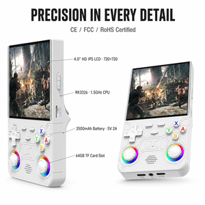 Consola de Juegos Portátil FORYOBUD R36 Ultra, Pantalla IPS de 4 Pulgadas 720x720, 20000 Juegos, Linux de Código Abierto con Soporte Wi-Fi, Regalo Ideal - Product Image 3