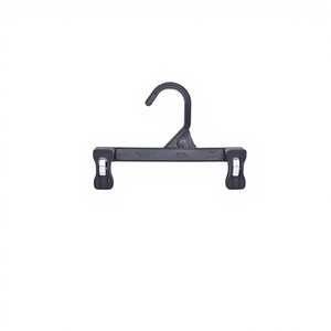 SB TECH Paquete de 10 Perchas de Plástico PP de 10 Pulgadas con Clips (Sin Almohadillas de Goma) Duraderas, Ecológicas y Ahorradoras de Espacio para Organizar el Armario - Product Image 1
