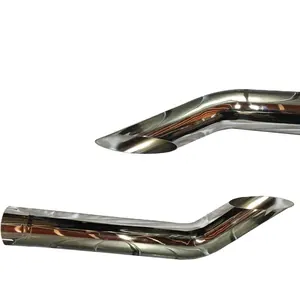 Truck 4 ''ID Chrome Curved Exhaust Stack Pipe