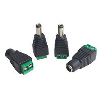 Adaptateur d'alimentation FANGBEI ABS, câble de rallonge, prise jack mâle/femelle 5,5 mm x 2,1 mm, 12 V CC, bronze phosphoreux, connecteur 1,5 A pour