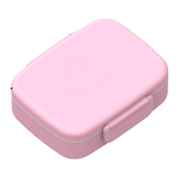 Grande boîte à lunch Bento personnalisée pour adultes et enfants Compartiment sécurisé pour le micro-ondes avec joint en silicone pour étudiants et adolescents