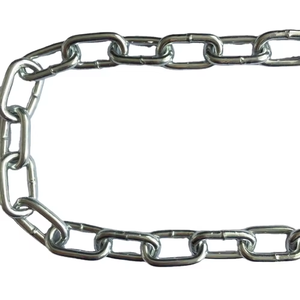 G70 USA NACM96 3/8 10MM Alliage zingué Finition unie Chaîne à maillons soudée Chine - Product Image 1