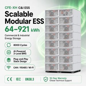 Sistema de Almacenamiento de Energía Comercial Modular LiFePO4 CFE-XH 314 16kWh 314Ah 112kWh 241kWh, 8000 Ciclos, Compatible con GoodWe <span class=keywords><strong>Solis</strong></span> SMA - Product Image 4