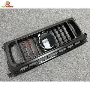 Parrilla Delantera Completa de Fibra de Carbono Estilo R para Mercedes Benz Clase G W464 G500 AMG G63 2019-2024 - Product Image 3