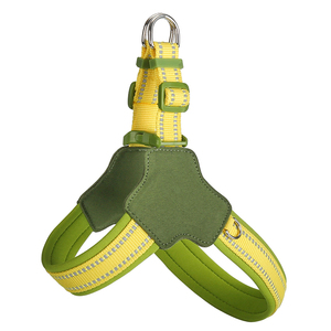 <span class=keywords><strong>Harness</strong></span> Anjing Teddy Solid Mewah Ramah Lingkungan, Jahitan Webbing Reflektif, Kancing Kulit POM, Ukuran XL, Promo Hot <span class=keywords><strong>Sale</strong></span>, Dapat Dipesan Sesuai Keinginan - Product Image 1