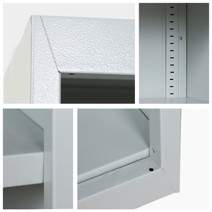 Étagère métallique à prix d'usine, étagères réglables pour l'école/le bureau, divers espaces commerciaux, structure en <span class=keywords><strong>acier</strong></span> durable KD, bibliothèque - Product Image 5