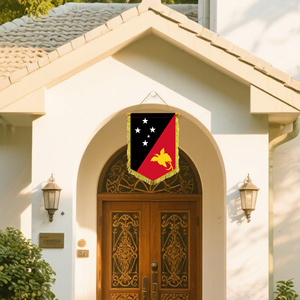 Mini 20x30cm Pennant Car Flags Papua New Guinea Wall Decor Display Accessories <b>Small</b> Ornaments for Hanging - Product Image 3