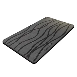 (chakme) diatom mud floor mat shower mat stone bath non slip mat with diatomaceous earth
