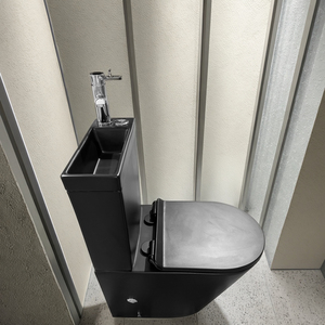 Sunrise Sanitarios Con Lavamanos 2 en 1, toilette avec lavabo, combinaison de toilette et lavabo <span class=keywords><strong>pour</strong></span> économiser de l'espace dans les petites salles de bain - Product Image 2
