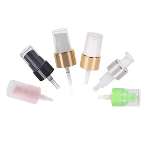 Pulverizador soplador de niebla fina de plástico de aluminio con tapa de rosca 18mm 20mm 24mm bomba de niebla de Perfume para botellas aplicación de líquido - Product Image 1