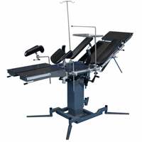 Table d'opération OEM en acier inoxydable avec articulation en 2 sections pour interventions chirurgicales mineures en ambulatoire