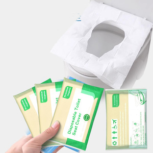 Fundas Desechables para Asientos de Inodoro, No Tejidas, Estilo Occidental, <span class=keywords><strong>Precio</strong></span> Directo de Fábrica Baijieya para Hoteles, con Funda para Asiento de Inodoro <span class=keywords><strong>Roca</strong></span> - Product Image 1