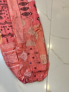 Pantalones Harem de Patchwork, Talla Única, Holgados y Cómodos para Cualquier Talla, Proveedor de la India - Product Image 3