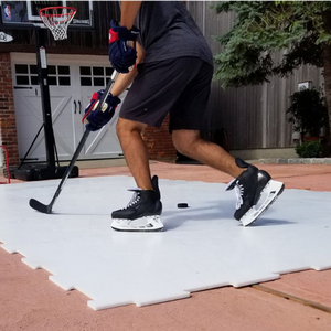Piste de hockey sur <span class=keywords><strong>glace</strong></span> synthétique UHMWPE à surface lisse, installation facile et personnalisée, revêtement de sol emboîtable découpé pour la patinage sur <span class=keywords><strong>glace</strong></span> - Product Image 5