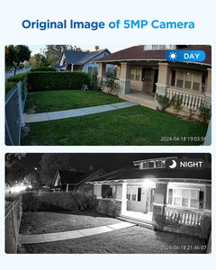 Système de caméra de sécurité CCTV 4COVR à 8 canaux, 6X 5MP PoE, caméra tourelle AI IP, détection humaine, vision nocturne, <span class=keywords><strong>surveillance</strong></span> à domicile et en magasin - Product Image 4