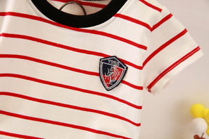 เสื้อผ้าเด็กผู้ชายคุณภาพสูง สวยงาม สวมใส่สบาย ชุดเสื้อเชิ้ตเด็กผู้ชาย ลายทาง จากอินเดีย - Product Image 6