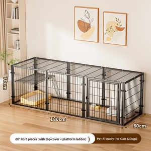 Nueva <span class=keywords><strong>Valla</strong></span> Transpirable <span class=keywords><strong>para</strong></span> <span class=keywords><strong>Perros</strong></span> de Interior <span class=keywords><strong>para</strong></span> Uso Doméstico, <span class=keywords><strong>para</strong></span> Gatos y <span class=keywords><strong>Perros</strong></span>, Diseño de Espacio Libre <span class=keywords><strong>para</strong></span> <span class=keywords><strong>Perros</strong></span> de Diferentes Tamaños, <span class=keywords><strong>para</strong></span> Todas las Estaciones - Product Image 4