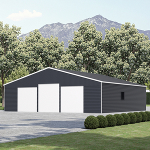 Bâtiment <span class=keywords><strong>préfabriqué</strong></span> moderne en structure métallique SG3939, <span class=keywords><strong>prix</strong></span> usine, garages extérieurs, entrepôt, atelier, charpente métallique - Product Image 1