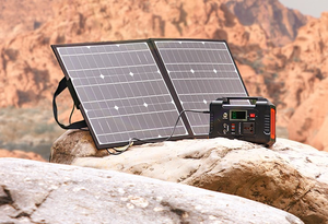 Generador Solar Portátil de 200W con Panel Monocristalino de Silicio, MPPT, Batería de Iones de Litio, 151Wh, para Uso en Interiores/Exteriores - Product Image 6