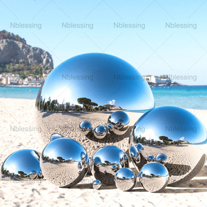 <b>Custom</b> PVC Christmas Large Mirror Balls Silver Outdoor Stage Decorative Inflatable Reflective <b>Balloons</b> Mirrior Ball Mirror Balls - Product Image 1
