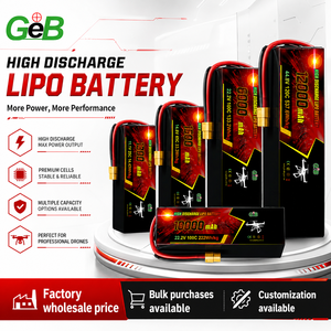 แบตเตอรี่โดรนแบบกึ่งแข็ง 3S 4S 6S 8S 12S <span class=keywords><strong>7S</strong></span> 25.9V 12000mAh พร้อมระบบป้องกัน BMS แบตเตอรี่โพลิเมอร์สำหรับโดรนสำรวจและทำแผนที่ UAV - Product Image 2